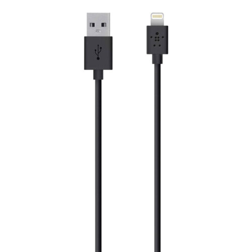 Lightning to USB Cable Black 1.2m - F8J023bt04-BLK