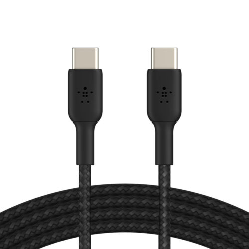 Belkin CAB004bt1MBK Braided USB-C to USB-C Cable (1m)