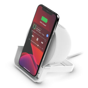 Belkin AUF001VFWH Wireless Charging Stand + Speaker