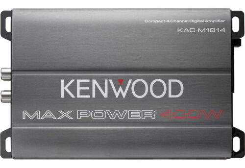 Kenwood KAC-M1814 Compact 4-Channel Digital Amplifier