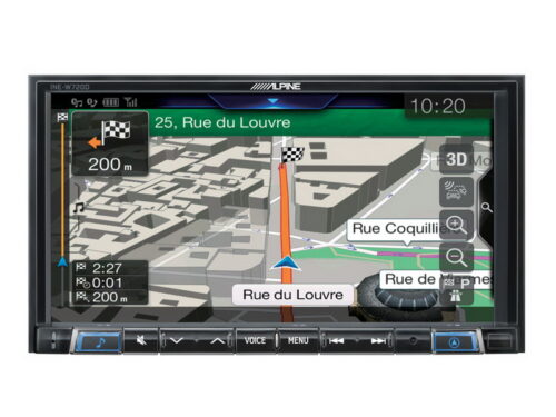 Alpine INE-W720DC 7” Navigation with TomTom maps including trucking feature