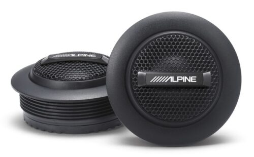 Alpine S-S10TW 1" (2.5cm) S-Series Silk Dome Tweeter Set
