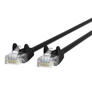 Belkin A3L793bt01MBKHS CAT5e Ethernet Patch Cable Snagless