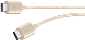 MIXIT↑™ Metallic USB-C to USB-C Charge Cable
