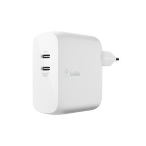 Belkin WCH003vfWH USB-C PD GaN dual-port charger (63 W)