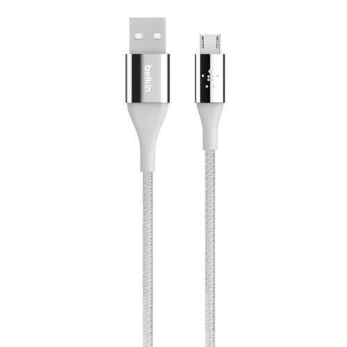Belkin DuraTek™ MICRO-USB TO USB Cable Silver - F2CU051bt04-SLV
