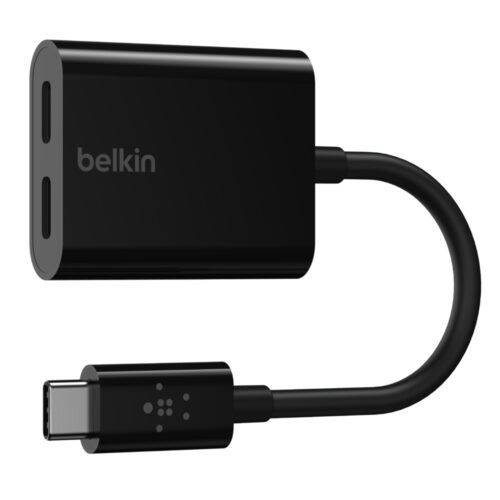 Belkin F7U081btBLK CONNECT™ USB-C™ Audio + Charge Adapter