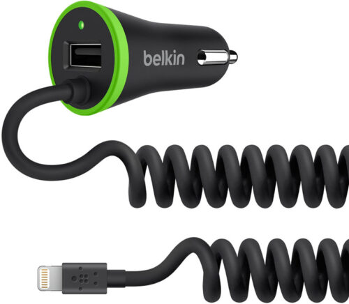 Belkin Car Charger with Lightning Cable 3.4A