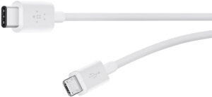 MIXIT↑™ 2.0 USB-C to Micro USB Charge Cable - F2CU033bt06-WHT