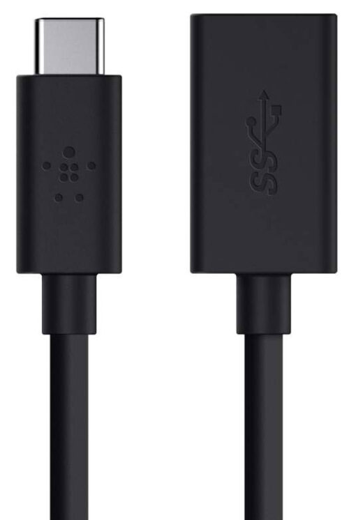 3.0 USB-C to USB-A Adapter - F2CU036btBLK