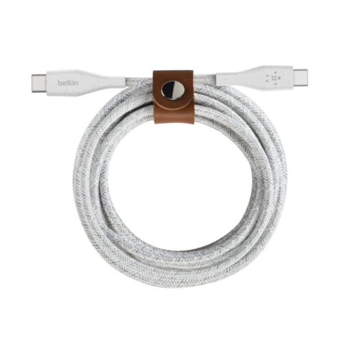 Belkin F8J241bt04-WHT BOOST↑CHARGE™ USB-C™ to USB-C Cable with Strap