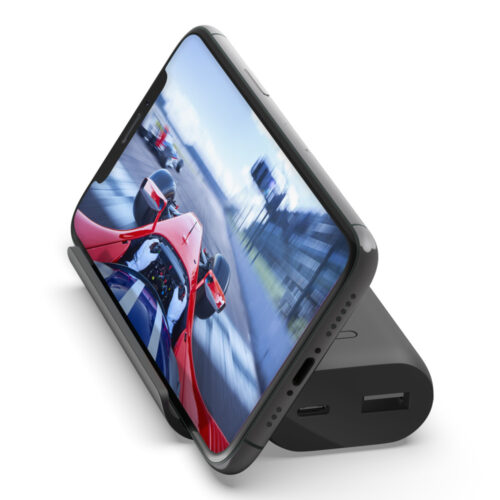Belkin BPZ001btBK Power Bank 5K + Stand Play Series